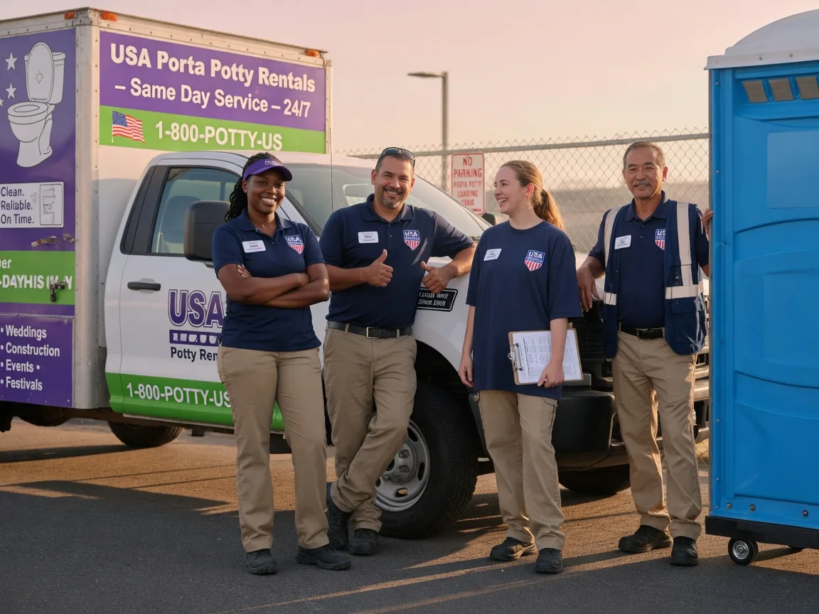 Porta Potty Rental company in Crumpton, MD